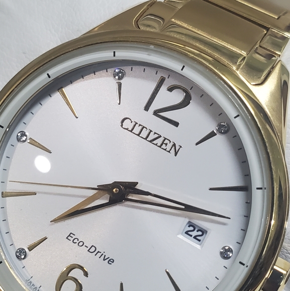 NEW Citizen Chandler FE6102-53A Ladies 37mm Silver Dial MSRP $295 main image 4